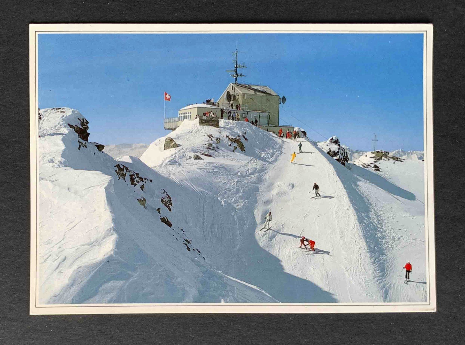Cartoline postali: AK Lenzerheide Valbella Rothorn Gipfel – Usato da Goldau venduto da artelier1