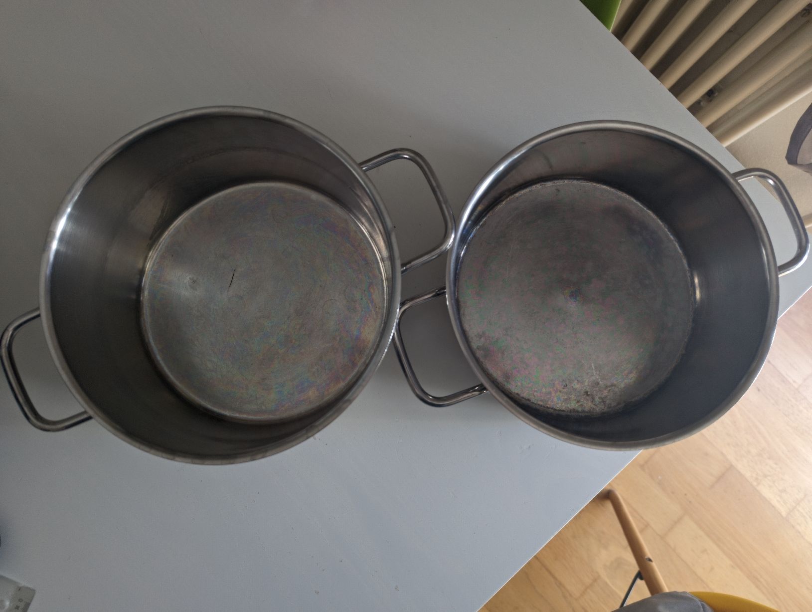 WMF Pentole: 2 Töpfe aus Edelstahl von WMF – Usato da Langendorf venduto da KleeneFlaume 1