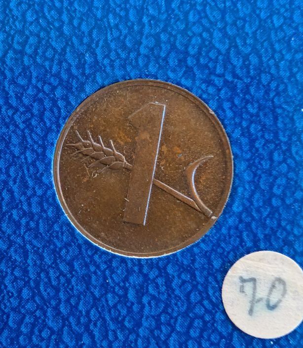 Tutti le monete: 1 Rappen 1970 – Usato da Arch venduto da coinsandmore 1
