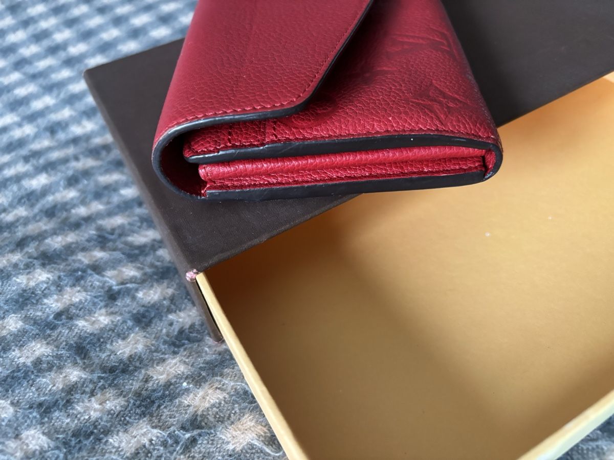 Louis Vuitton Portamonete: LOUIS VUITTON Portefeuille Sarah Emp – Usato da Buttes venduto da ButtA15 4