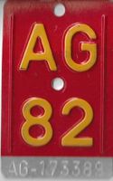 Velonummer AG 82