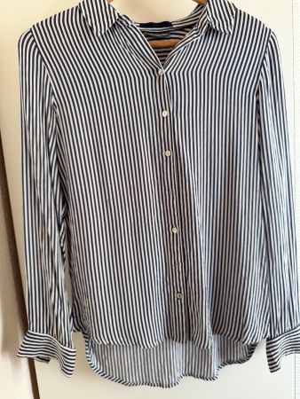 Street One Damen Bluse, gestreift, Grösse 36