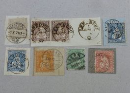 Top ++ Kleine Steckkarte mit sitzenden Helvetias