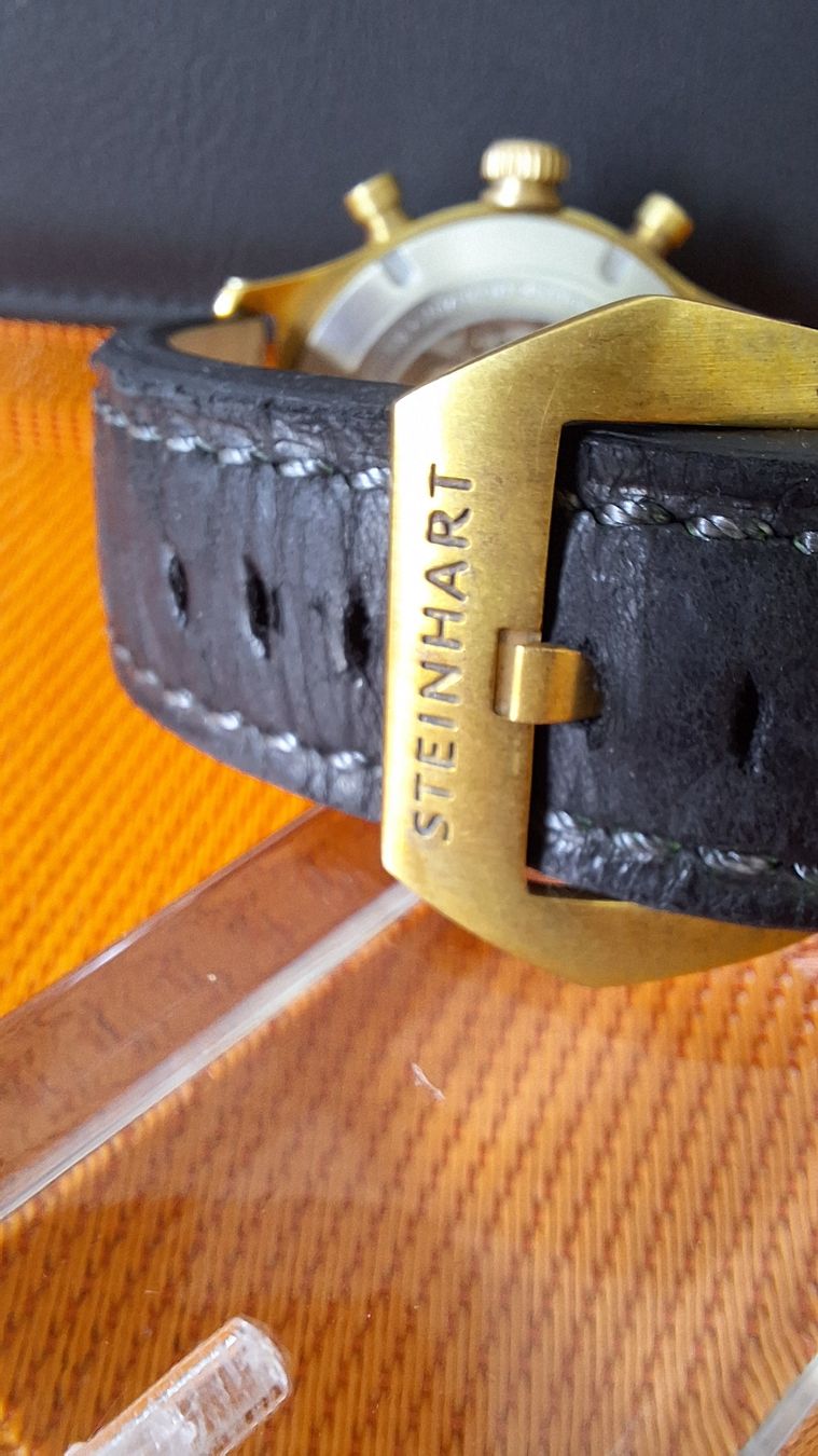 Steinhart Uhren: Steinhart Marine Officer Bronze Chronograph – Gebraucht aus Burgdorf von Max681 2