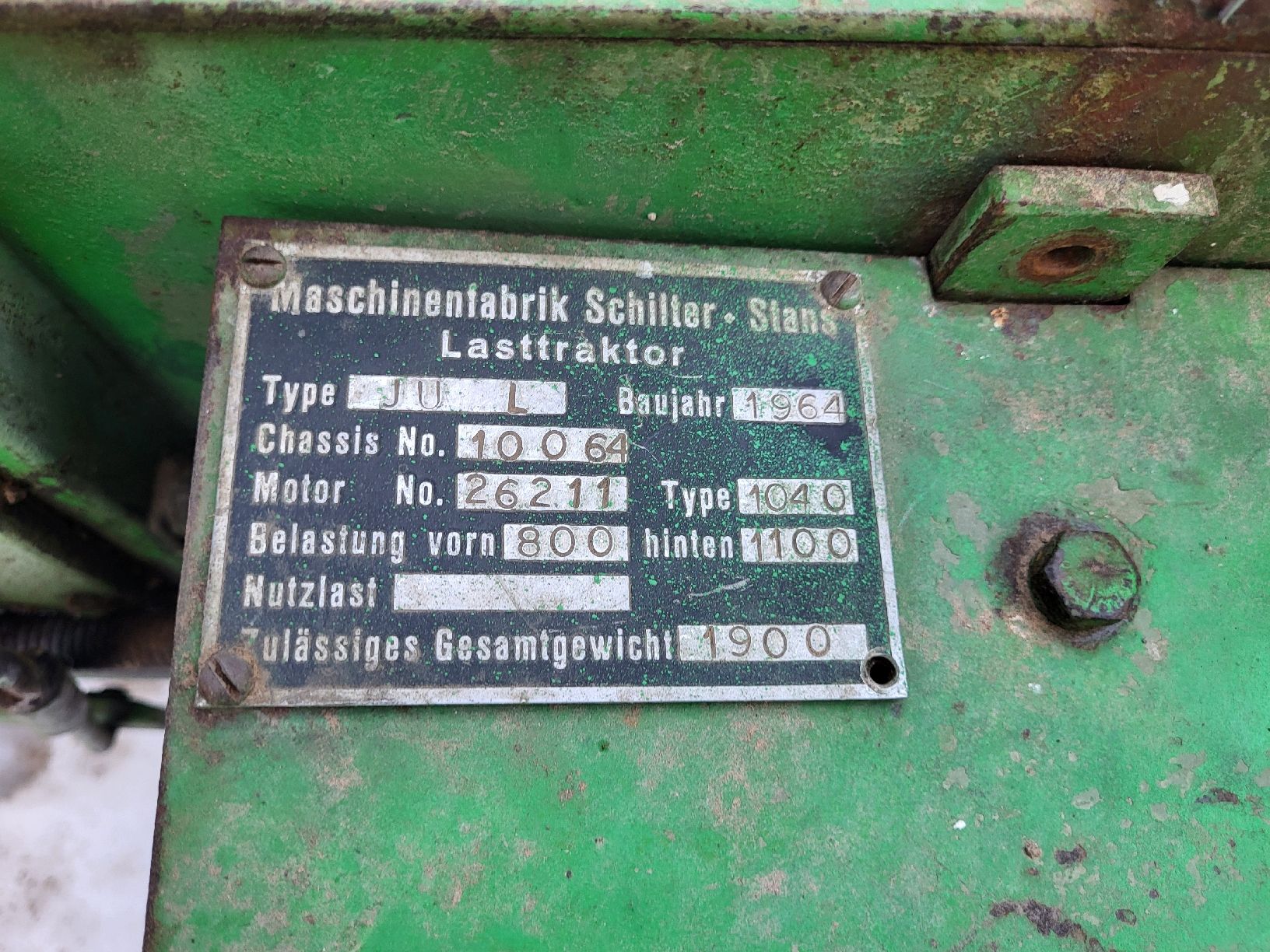 Schilter Trattori: Schilter Junior – Usato da Oberdiessbach venduto da chr_h728 2