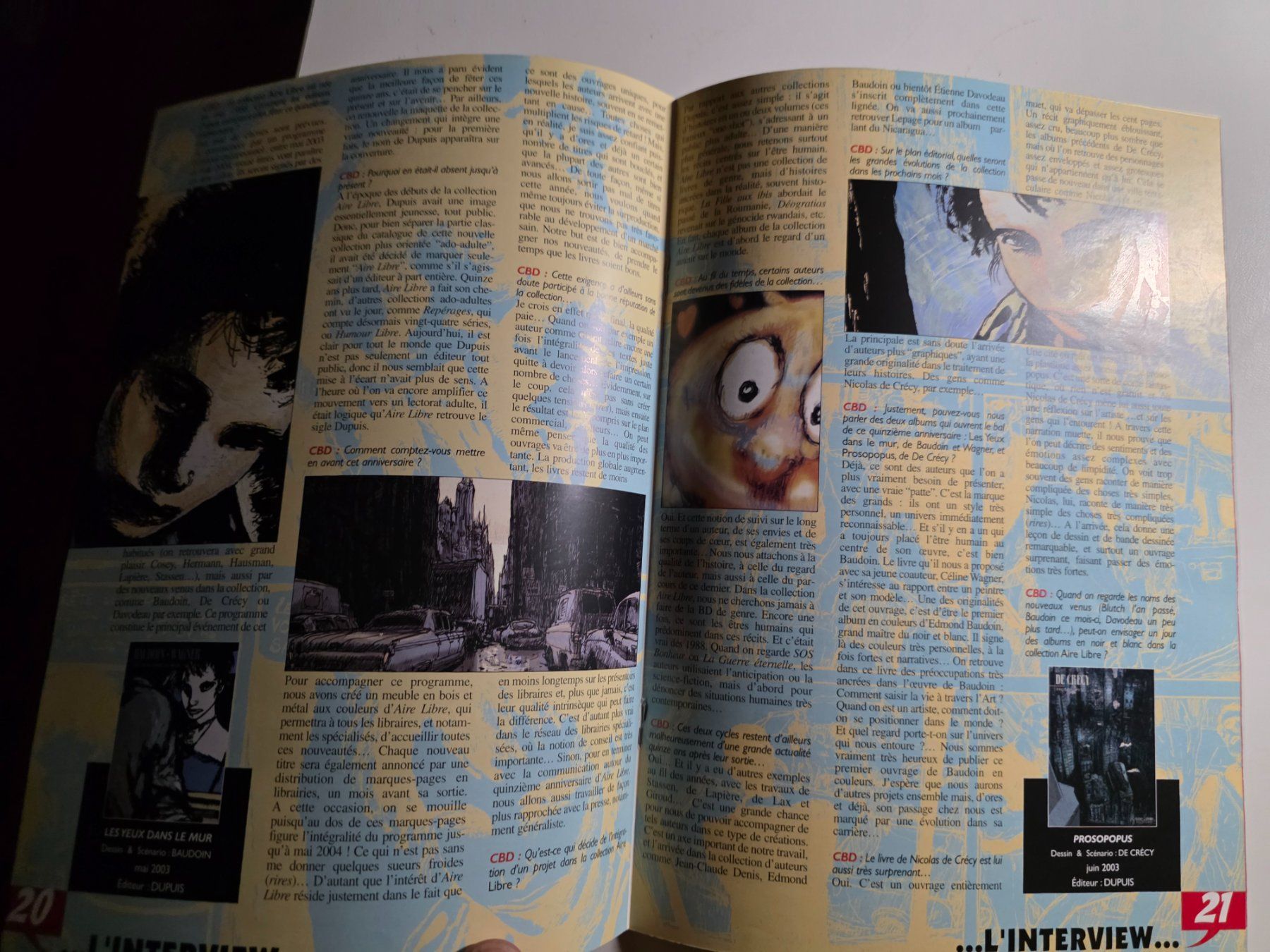 Fumetti: Comic Magazine BD -2003 französisch – Usato da Walterswil BE venduto da Lonitti 7