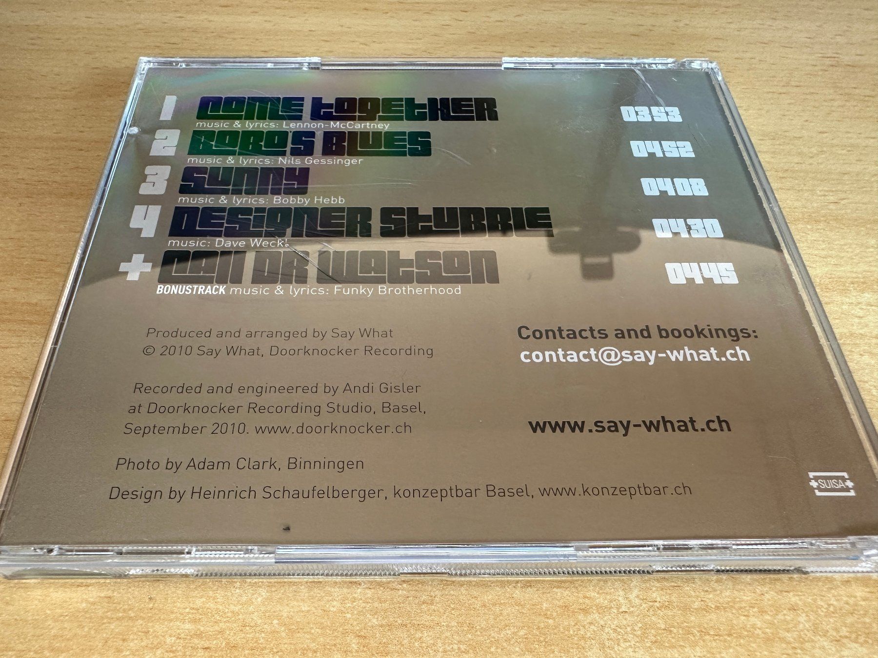 CDs: Say What - Say What - Demo CD – Gebraucht aus Rikon im Tösstal von Alpenmutz 1