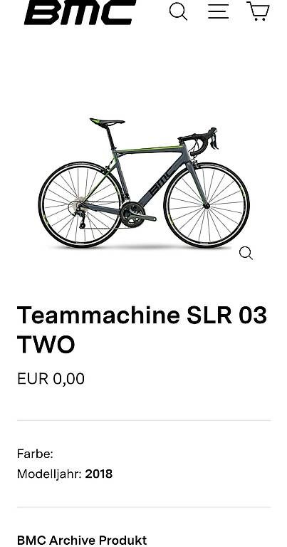 Biciclette: BMC-Teammachine SLR 03 Two – Usato da Othmarsingen venduto da MrQuicker 1