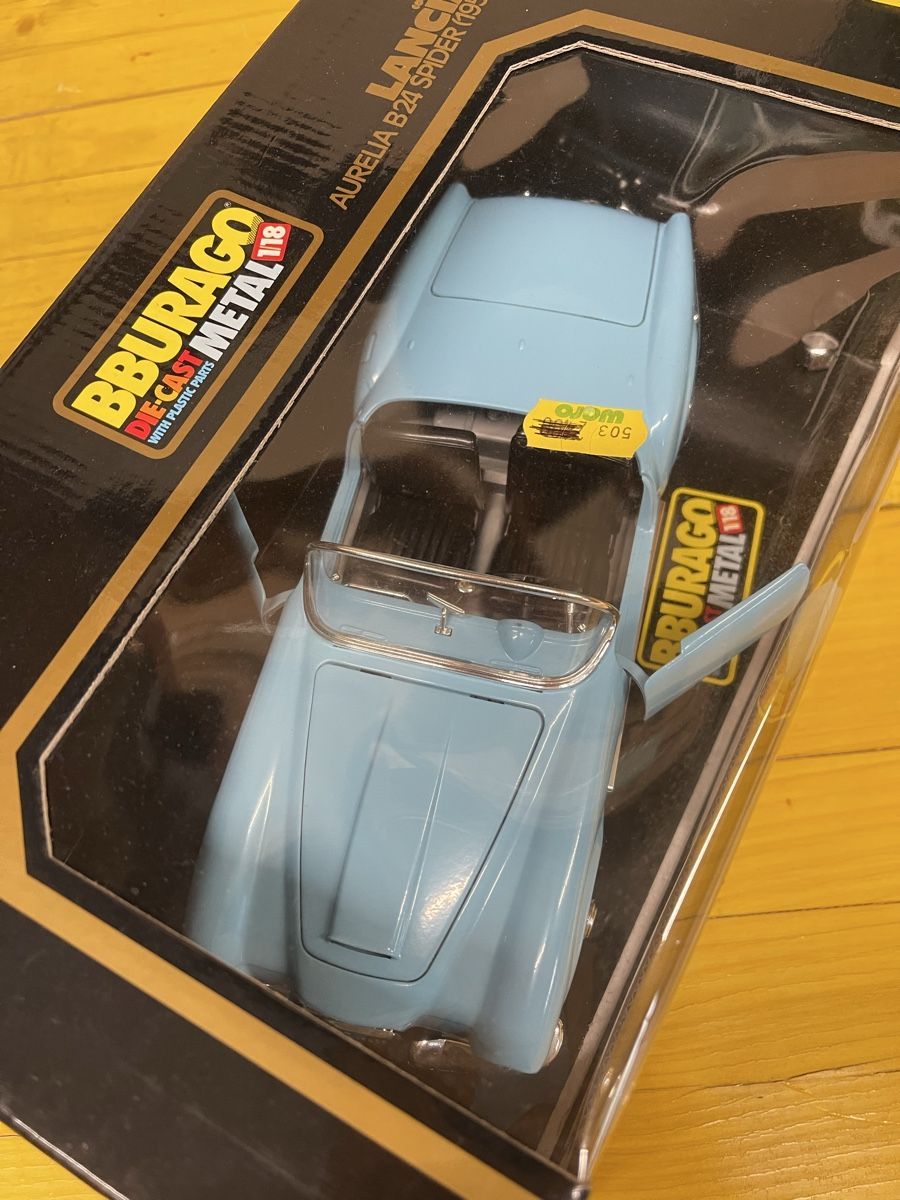 Bburago Modellautos: Lancia Aurelia B24 Spider  1955   Burago – Neu (gemäss Beschreibung) aus Nänikon von R_rota 1