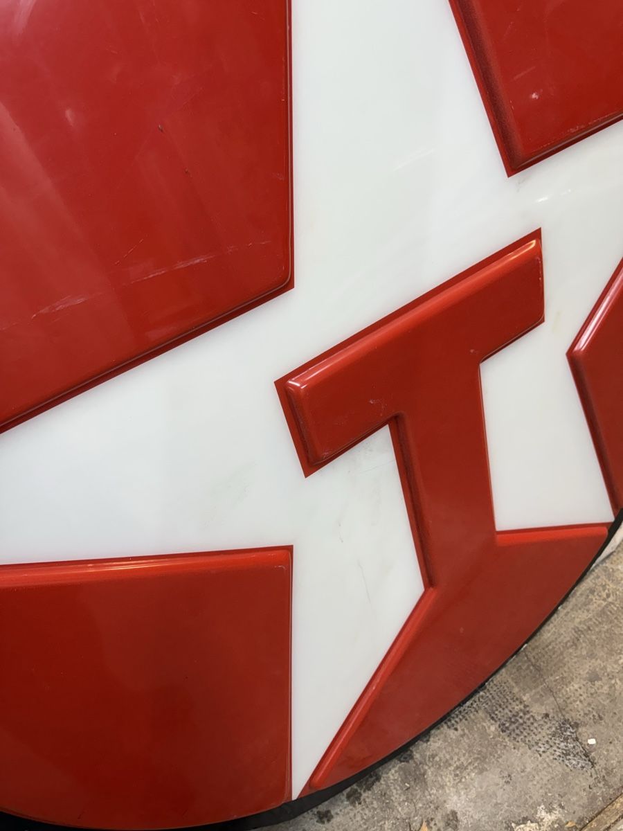 Texaco Insegne: Texaco Leuchtreklamen Tafel USA – Usato da AARBURG venduto da cheapstuff 2