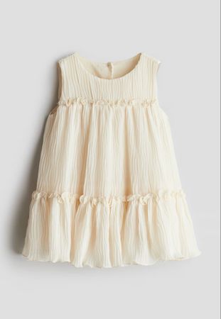 Robe en mousseline froissée - taille 92