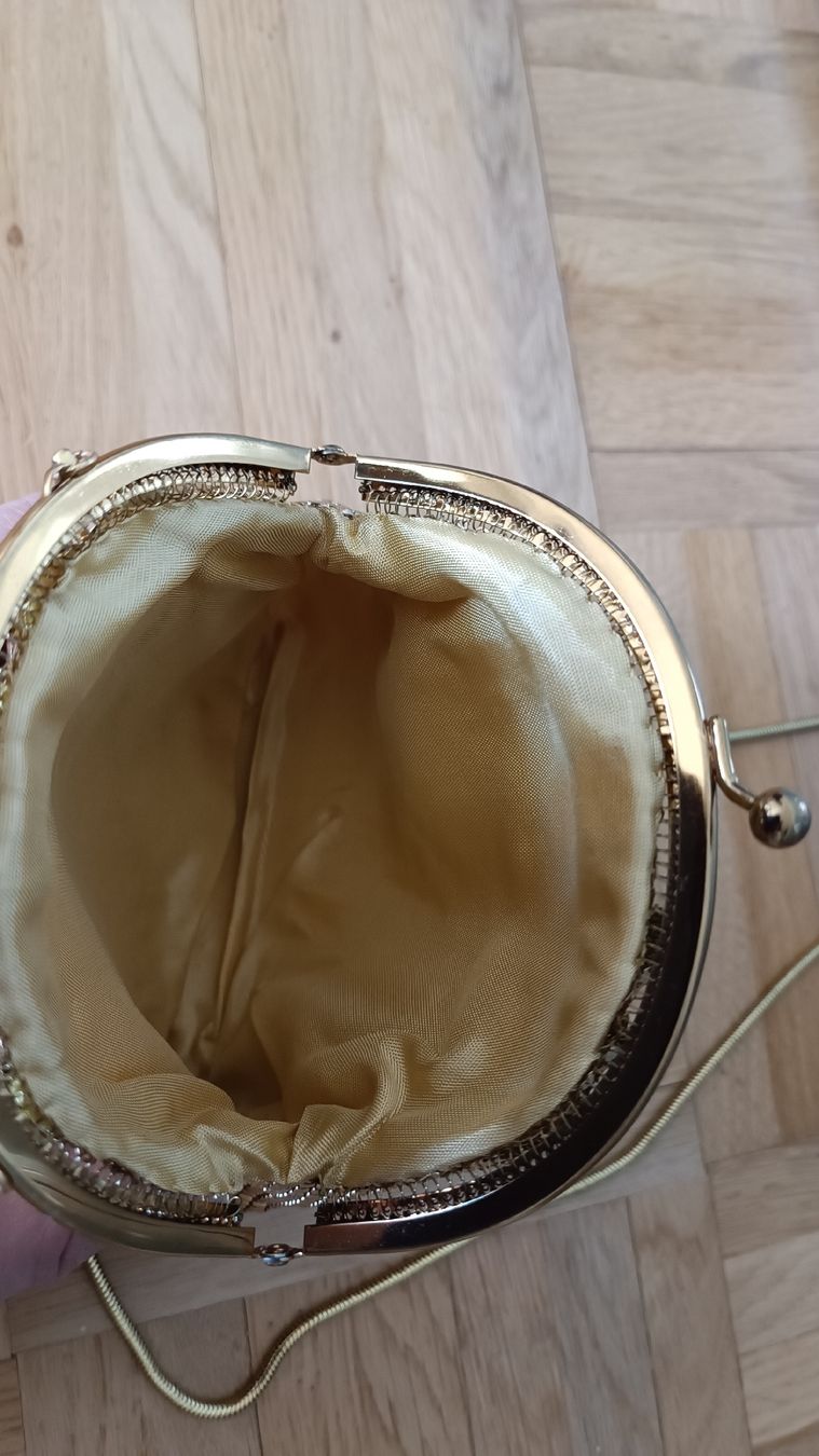 Borse da donna: Goldene Abendtasche, vintage – Usato da Baden venduto da zuppel 1
