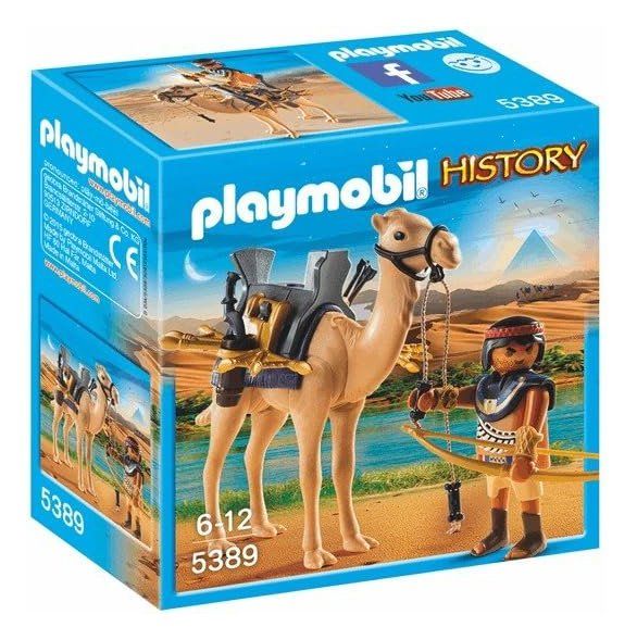 Playmobil Giocattoli: PLAYMOBIL 5389 Ägyptischer Kamelkämpfer – Nuovo e nell'imballaggio originale da Männedorf venduto da Molum