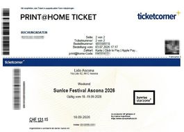 SunIce Festival Ascona 2-Tages-Ticket (18.09.-19.09.2026)