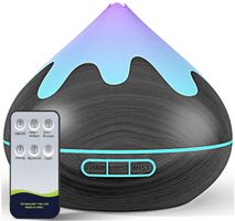 Aroma Diffuser, 500ml Ulraschall schwarz schönes Design