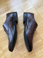 BOSS Herren Lederschuhe Braun Gr. 44 – Echtleder – klassisch