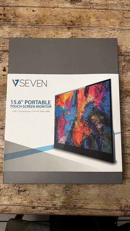 Touchscreen Monitor von Seven 15,6 Zoll inkl. Garantie (Neu (gemäss ...