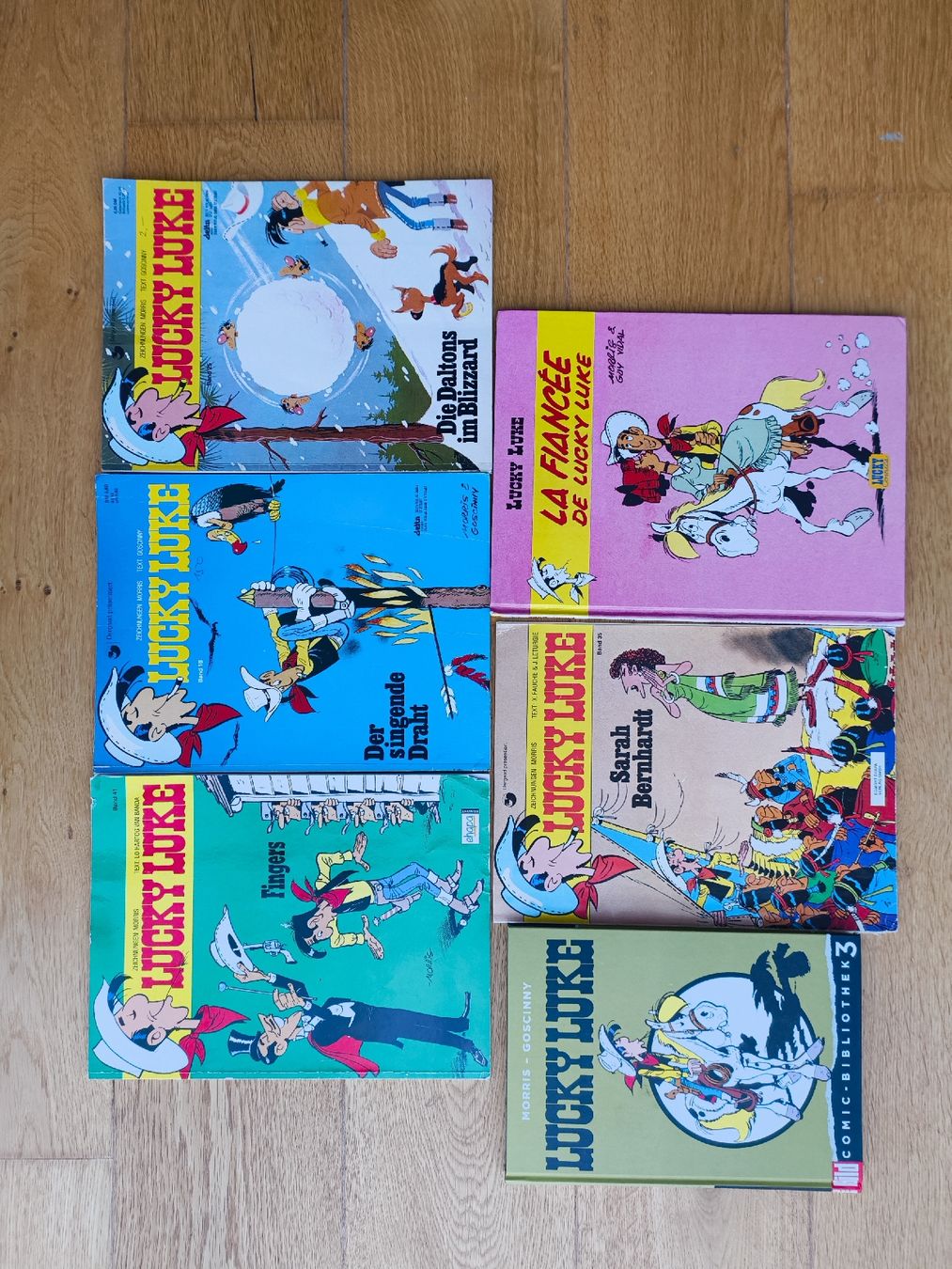Comics: 6 Lucky Luke Comics, gut erhalten – Gebraucht aus Basel von boo_dc8c
