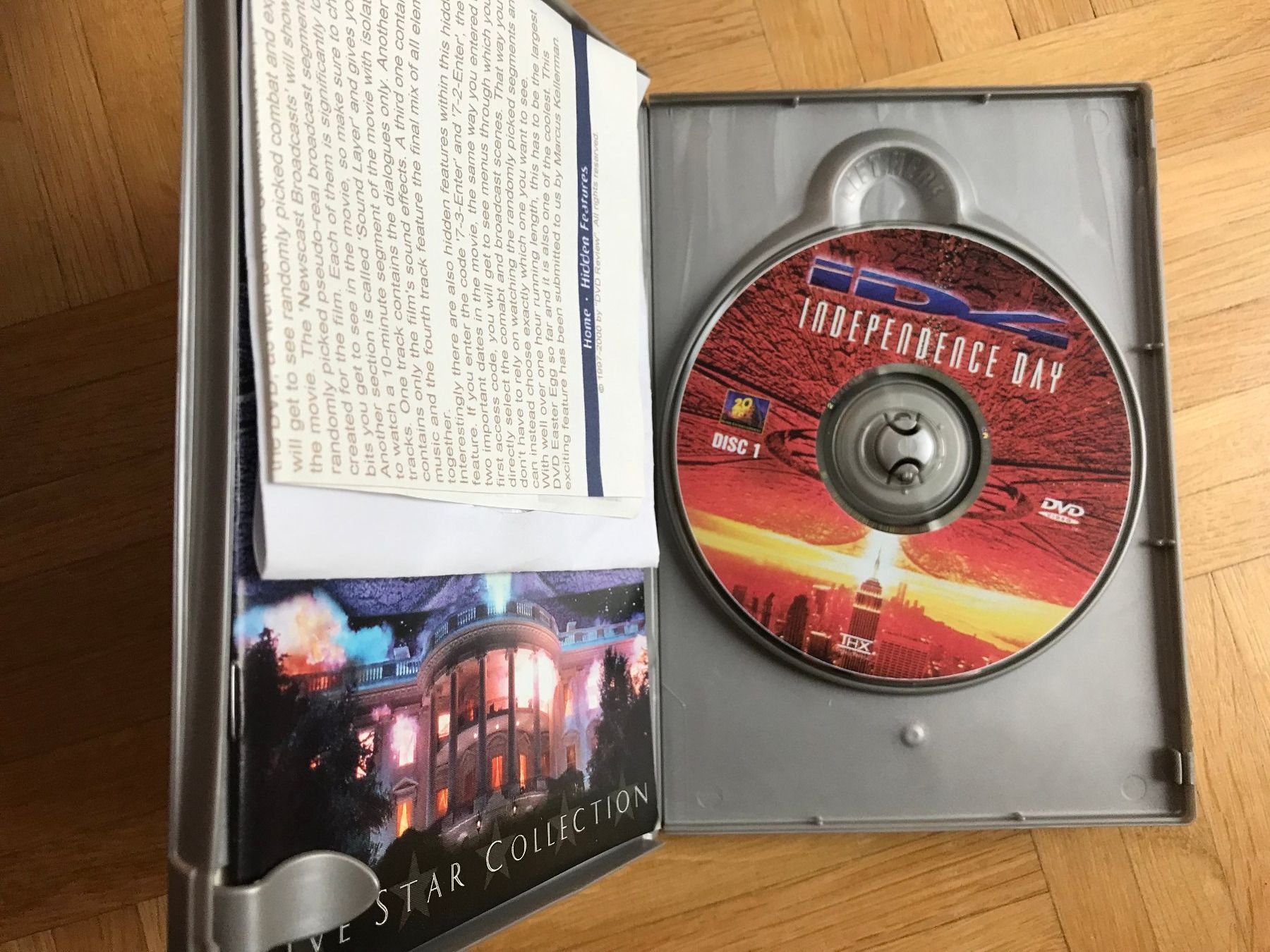 Tutti i DVDs: Independence Day - Special Edition - Five Star Collection – Usato da Zürich venduto da Malcom 1