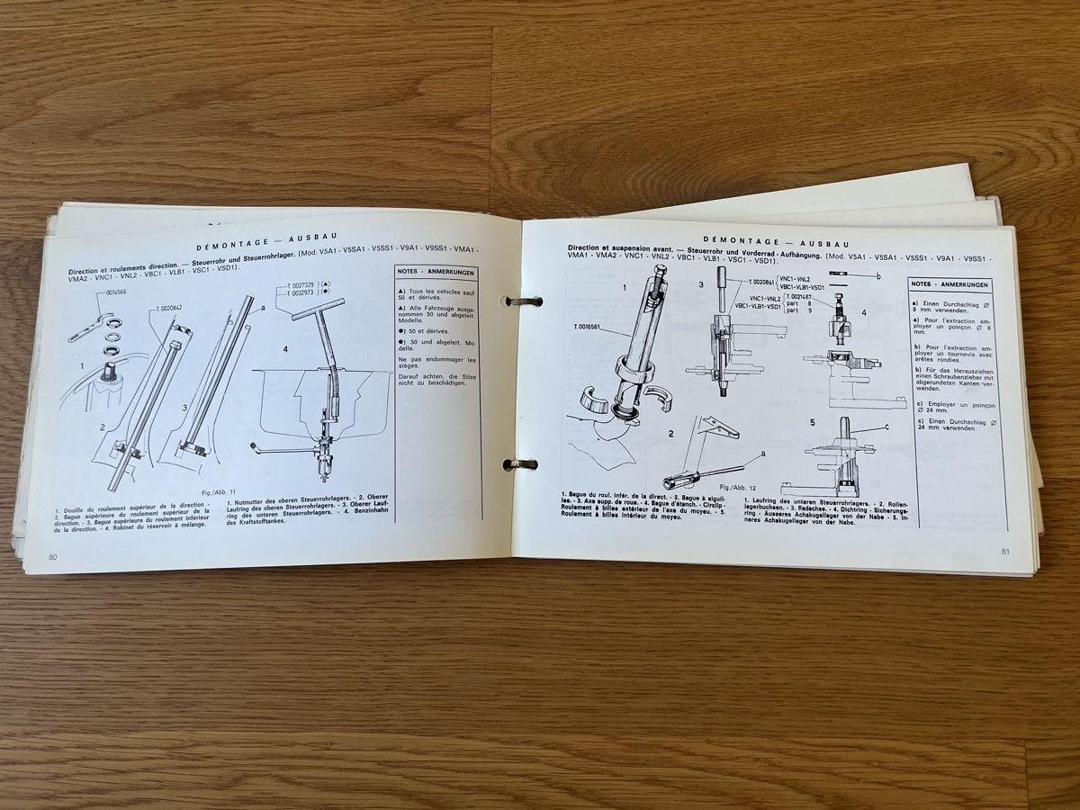 Piaggio Strasse: Vespa Piaggio Servicehandbuch – Gebraucht aus Thun von Cpia 1