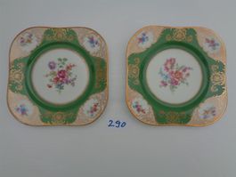 2 kl. Teller Hutschenreuther ca.30er Jh.