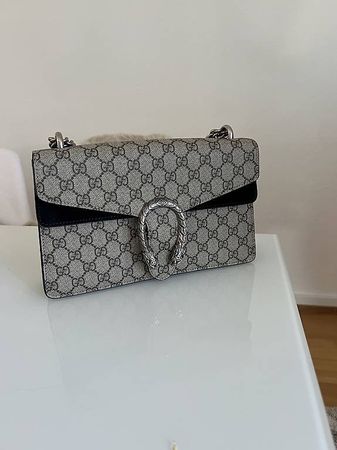Gucci Dionysus beige + schwarz noir black large