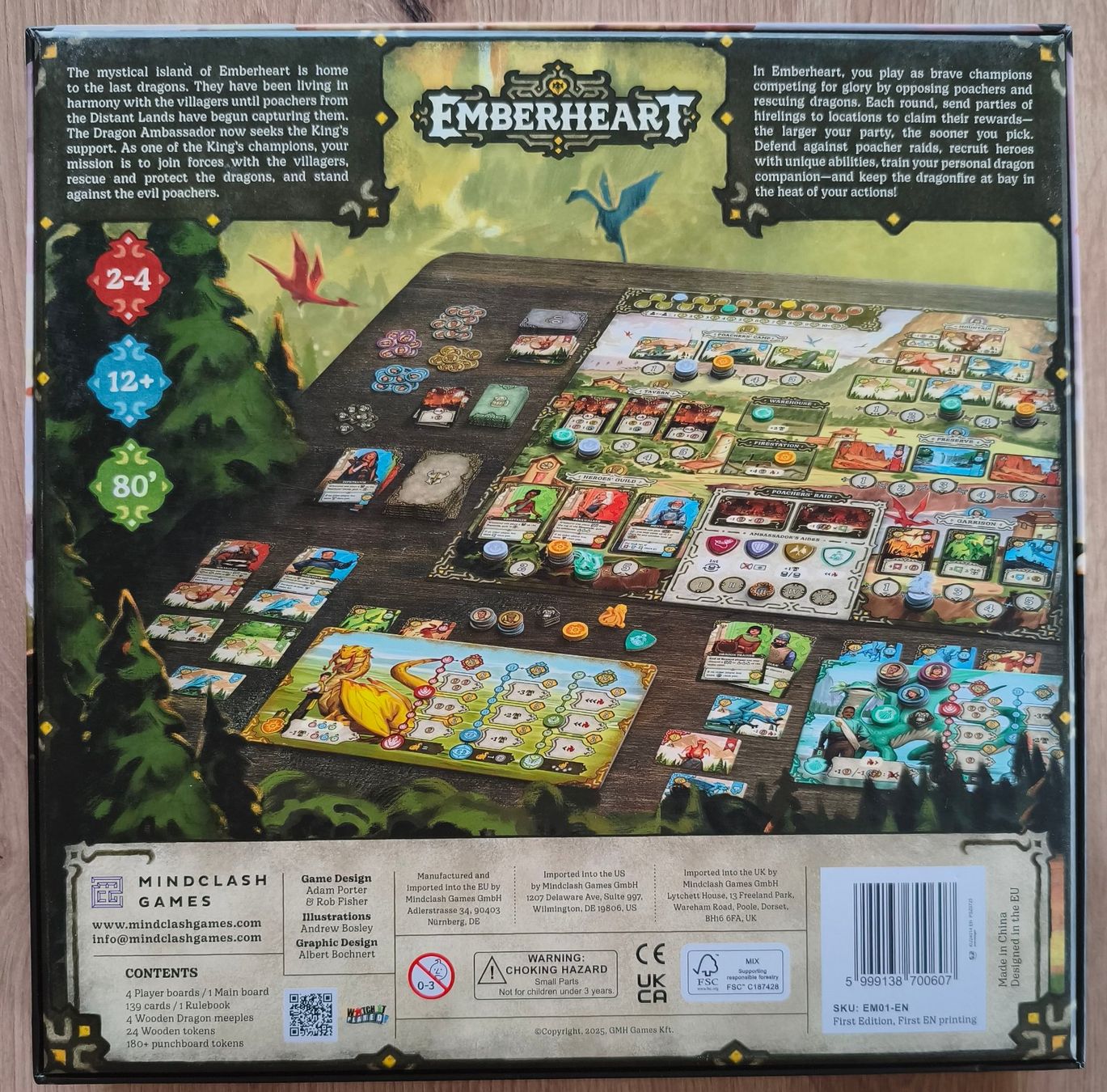 Spiele: Emberheart Boardgame Brettspiel – Gebraucht aus Biel/Bienne von DomiMooser 2