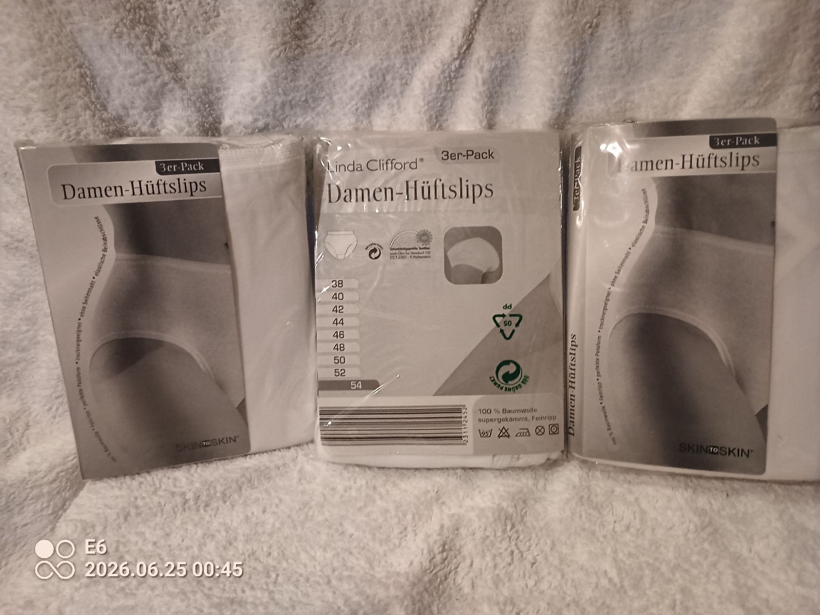 Altra biancheria intima: 3 Pakete neue Hüftslips = 9 Stück – Nuovo e nell'imballaggio originale da Zürich venduto da Mitzi6