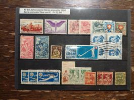 Schweizer Briefmarkensammlung 