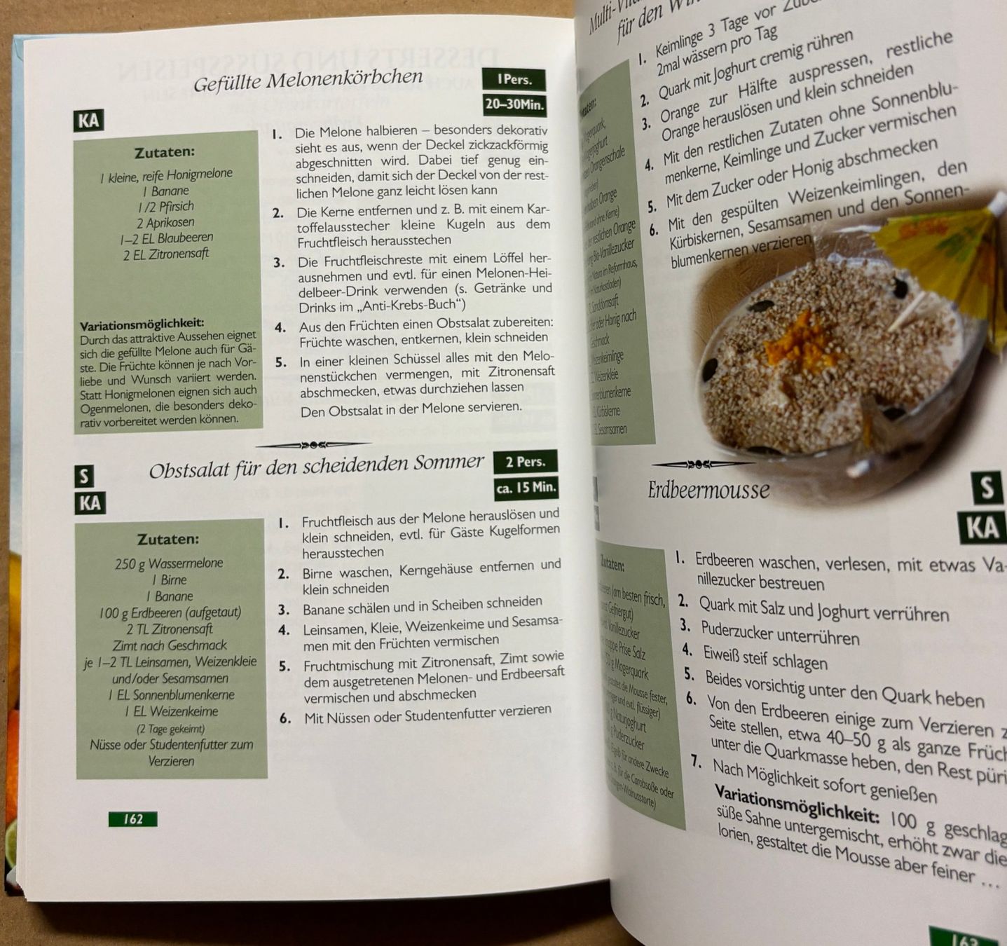 Libri: Das Multi-Vitamin-Kochbuch – Nuovo (secondo la descrizione) da Sarnen venduto da Livres 5