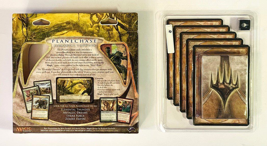 Magic The Gathering Sammelbilder & Trading cards: Magic The Gathering Planechase Decks 2009 4er Set englisch – Gebraucht aus Duggingen von nad_6yzh 3