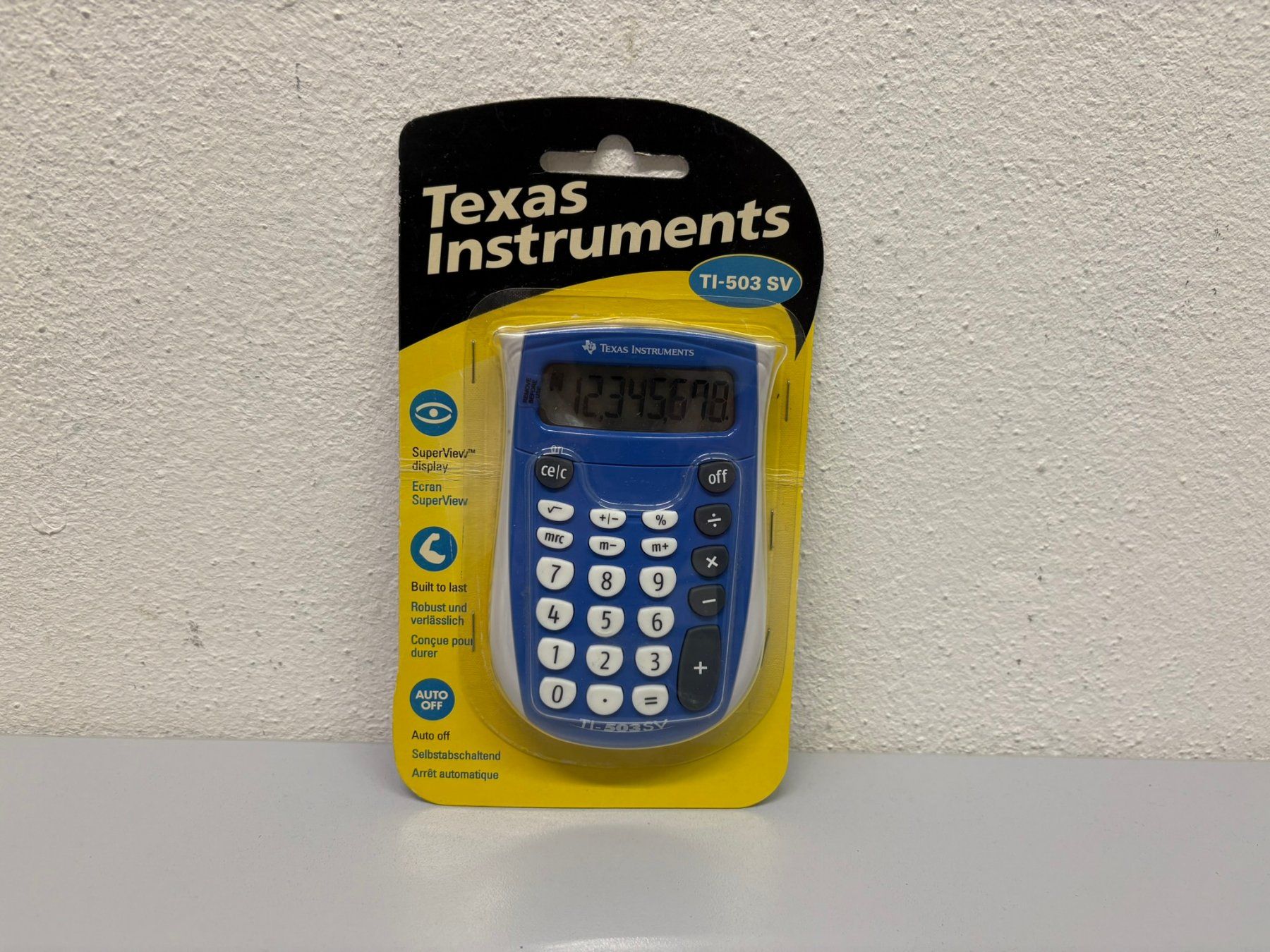 Texas Instruments Taschenrechner: Texas Instruments TI-503 SV Taschenrechner – Neu (gemäss Beschreibung) aus Hochdorf von av-electronics