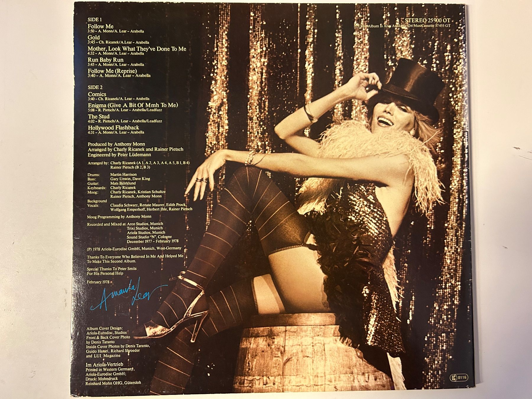Schallplatten: Amanda Lear - Sweet Revenge - Original Vinyl LP Top – Gebraucht aus Aesch BL von BernisFlomi 1