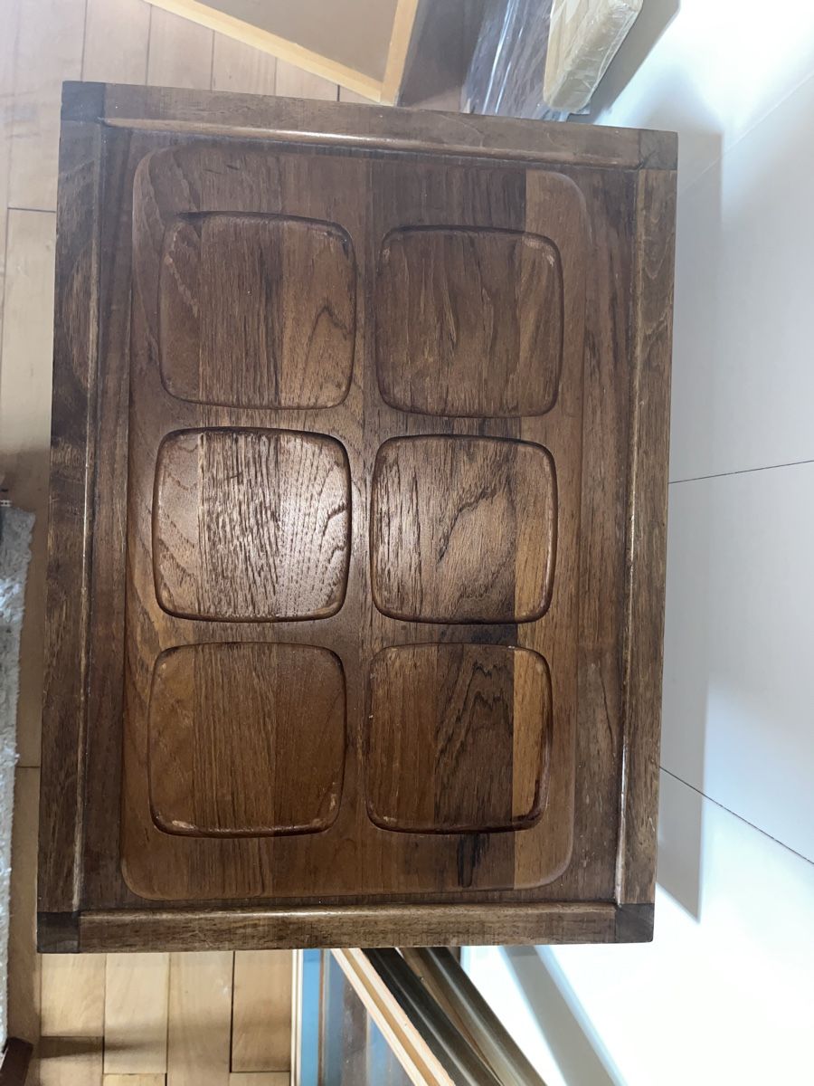 Piatti di portata: Digsmed Teak / Glas Aperoplatte – Usato da Niederurnen venduto da gebrauchtbrauchbar 3
