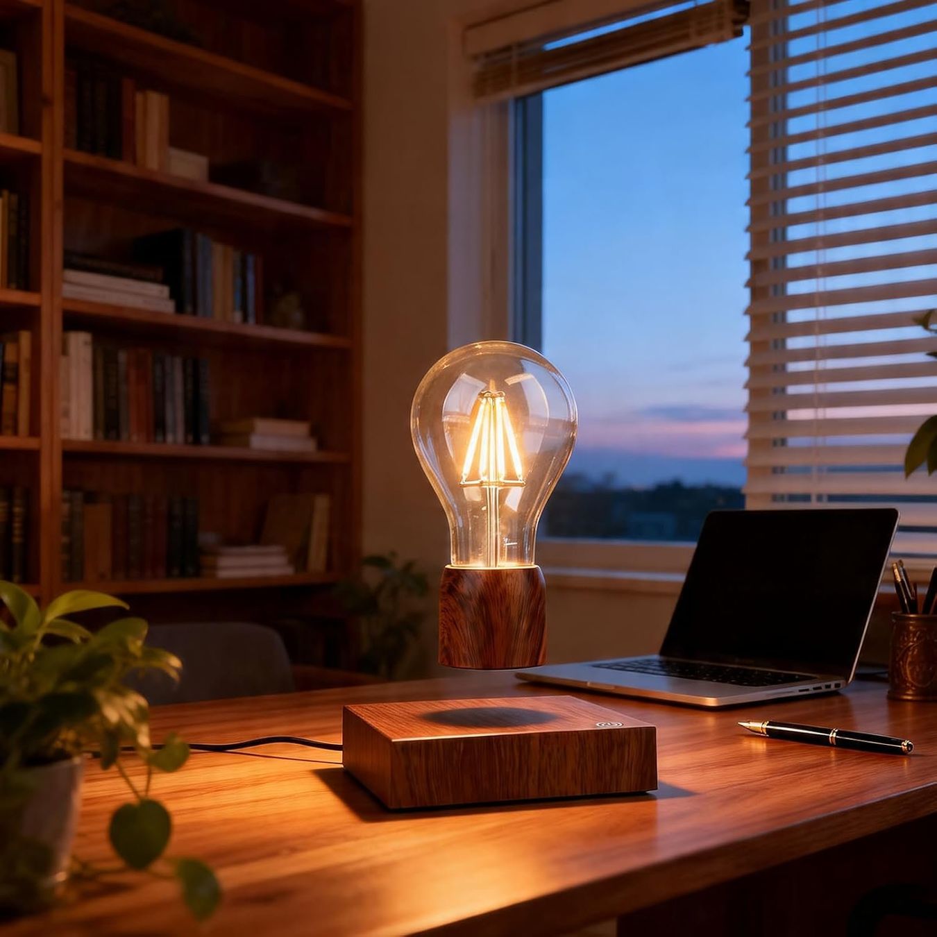 Lampen: schwebende LED Tischleuchte mit Touch Taste magnetische in e – Neu und originalverpackt aus Hundwil von Stallone5 3