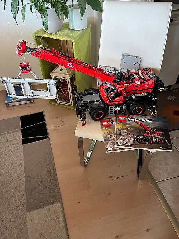 Lego Kit di costruzioni: Geländegängiger Kranwagen 42082 – Usato da Olten venduto da Einwegparadies 2