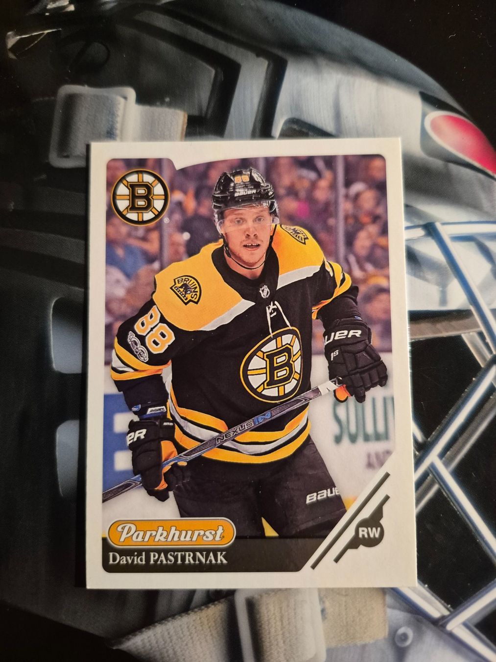 NHL Carte collezionabili: NHL David Pastrnak Boston Bruins – Usato da Treiten venduto da Sauber73