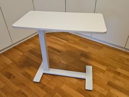BOLLSIDAN Laptoptisch, weiss, 68x36 cm - Höhenverstellbar