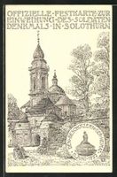 Solothurn, Soldatendenkmal-Einweihung 1922