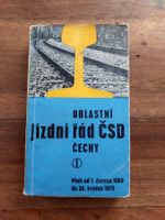 Fahrplan CSD Tschechien 1969 1970