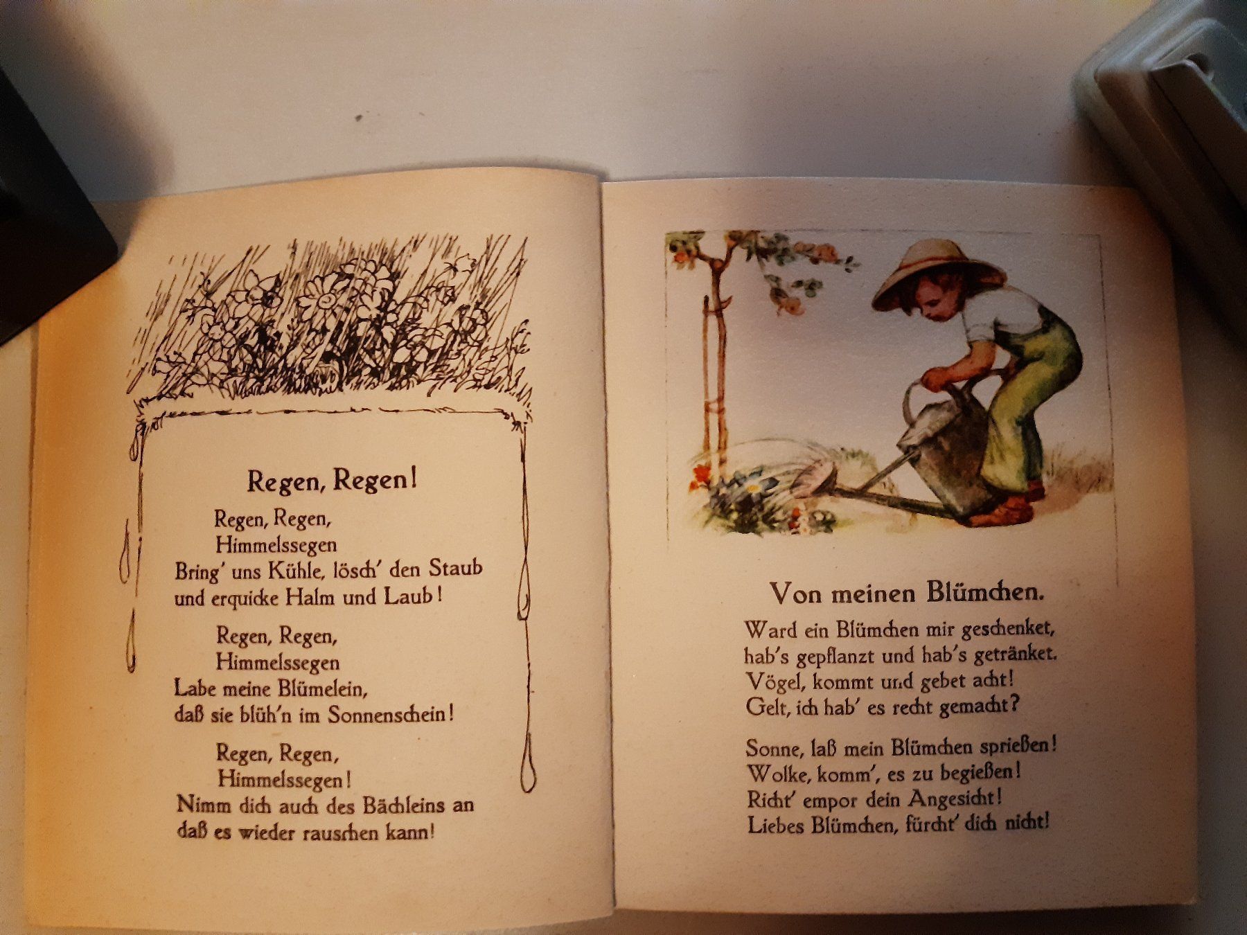 Bücher: Kindergedichte Das Jahr hindurch v. Hoffmann v. Fallersleben – Gebraucht aus Basel von Luge 1