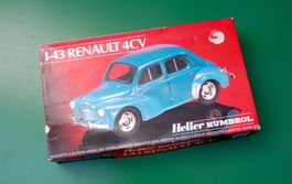 Kit Heller 174 Renault 4 CV «Crümeschnittchen», 1/43