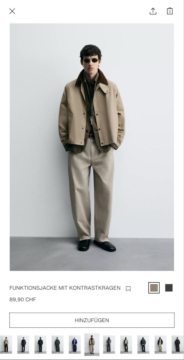 Zara Giacche: Zara Funktionsjacke – Usato da Aarwangen venduto da Duggi-04 4
