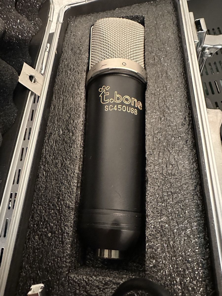 Microfoni: Microphone T.Bone SC450 USB en parfait état + case! – Usato da Lausanne venduto da artnouveau04 2