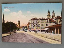 Alte PK / Zürich - Sonnenquai Ausgabe ca. 1915