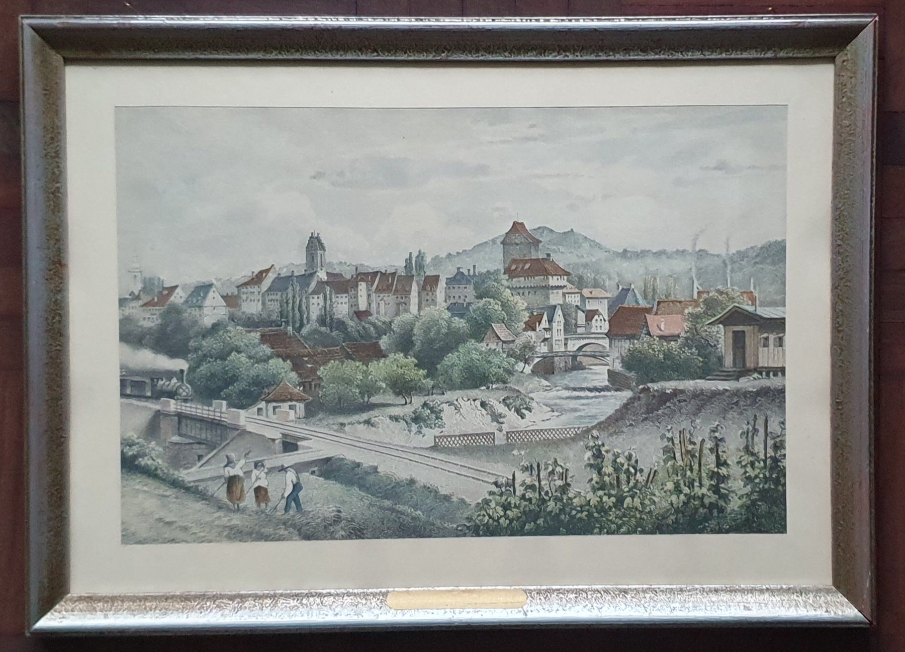 Incisioni: Bild von Frauenfeld um 1855 – Usato da Kreuzlingen venduto da Rschweiz1