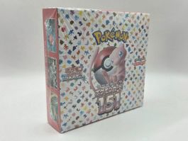 Pokemon 151 Booster Box Display JP  - NEU - SEALED