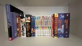Div. Mangas und Animes: Conan, Naruto, One Piece, etc.