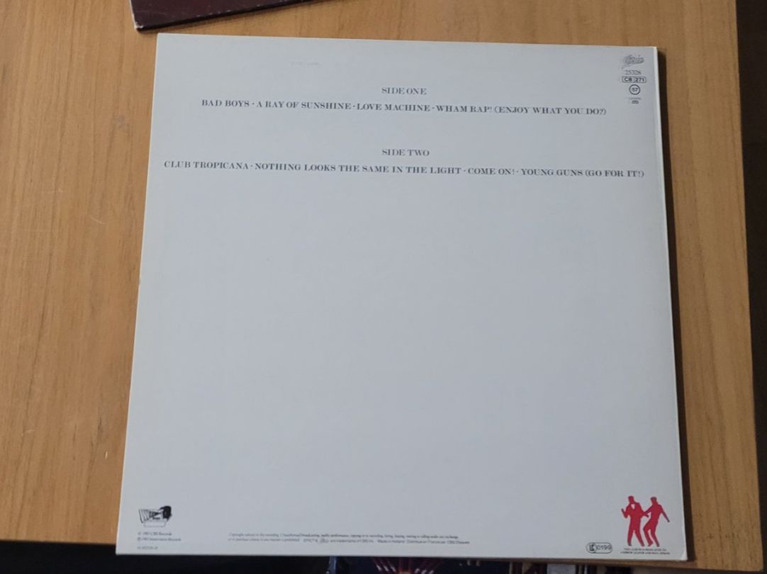 Schallplatten: LP  Wham! – Gebraucht aus Martigny von MZ-67 3