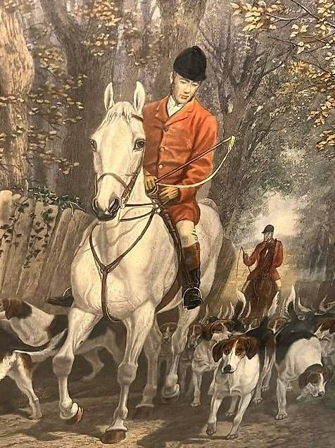 Incisioni: Gravure chasse anglaise ancienne – Usato da PULLY venduto da RAPHAEL1953 2